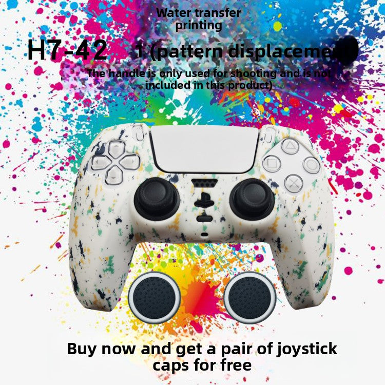 PS5 Controller Silicone Protective Cover with Joystick Caps