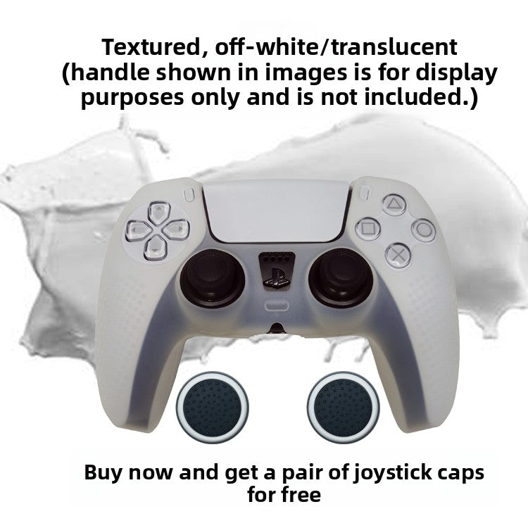 PS5 Controller Silicone Protective Cover with Joystick Caps