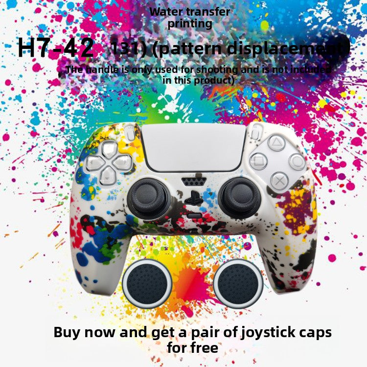 PS5 Controller Silicone Protective Cover with Joystick Caps