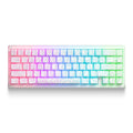 XVX M67 JadeStone Stellar White Tri-Mode RGB Mechanical Keyboard