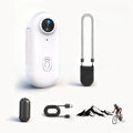Thumb-mounted riding camera with Wi-Fi and magnetic back clip; H88 sports thumb recorder