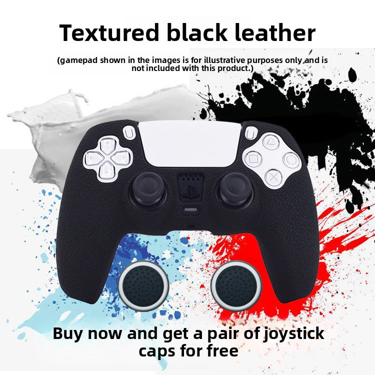 PS5 Controller Silicone Protective Cover with Joystick Caps