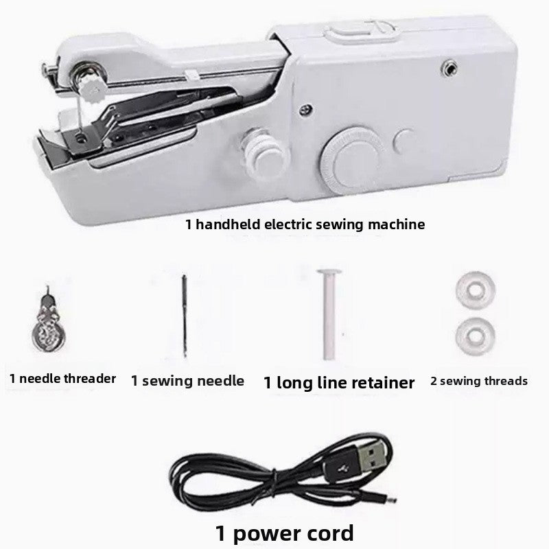 Mini electric sewing machine