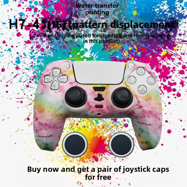 PS5 Controller Silicone Protective Cover with Joystick Caps