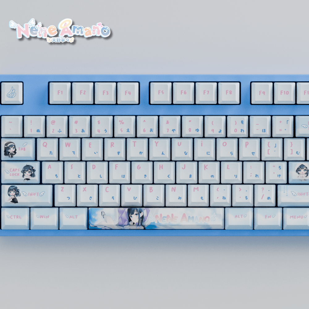 Nene Amano Celestial Harmony 80% RGB Mechanical Keyboard(Collabs)